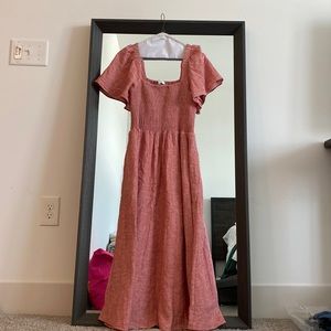 Madewell Smock Midi Dress
